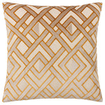 Paoletti Henley Cushion Cover in Gold