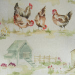 Voyage Maison Hennypenny Printed Linen Fabric in Natural