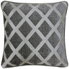 Paoletti Hermes Chenille Cushion Cover in Graphite