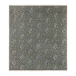 Floral Green Bedding - Hermione Ruffled Cotton Bedspread Moss Wylder Nature