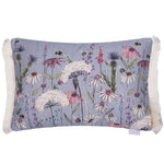 Floral Blue Cushions - Hermione Printed Cushion Cover Bluebell Voyage Maison