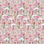 Voyage Maison Hermione Printed Cotton Fabric in Blush