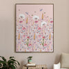 Floral Pink Wall Art - Hermione  Framed Canvas Blush Voyage Maison