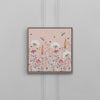 Floral Pink Wall Art - Hermione  Framed Canvas Blush Voyage Maison