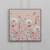 Floral Pink Wall Art - Hermione  Framed Canvas Blush Voyage Maison