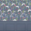 Voyage Maison Hermione 1.4m Wide Width Wallpaper in Indigo