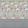 Voyage Maison Hermione 1.4m Wide Width Wallpaper in Silver