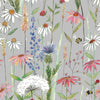 Voyage Maison Hermione 1.4m Wide Width Wallpaper in Silver