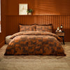 Animal Brown Bedding - Herve Reversible Duvet Cover Set Tan furn.