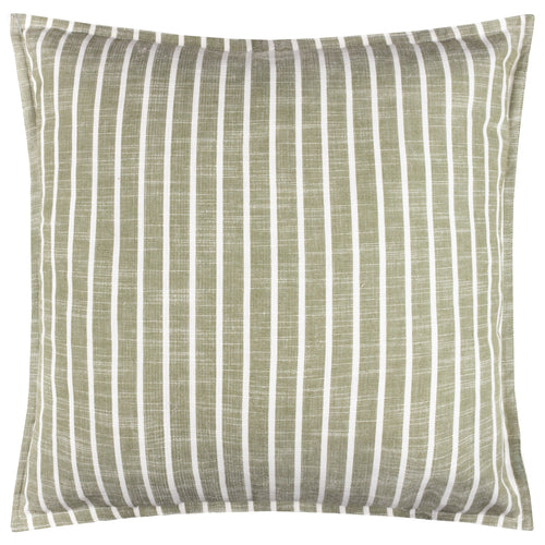Striped Green Cushions - Hessle Stripe Outdoor Cushion Cover Eucalyptus Yard