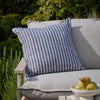 Striped Blue Cushions - Hessle Stripe Outdoor Cushion Cover Navy Yard