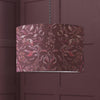 Floral Pink Lighting - Hettie Eva Printed Lamp Shade Ruby Voyage Maison