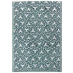 Geometric Green Rugs - Hexa 120x180cm Outdoor 100% Recycled Rug Green furn.