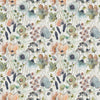 Voyage Maison Hibbertia Printed Cotton Fabric in Coral/Cloud/Cream