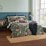 Floral Blue Bedding - Hidcote Manor Botanical Duvet Cover Set Petrol Wylder Nature