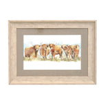 Voyage Maison Highland Cattle Framed Print in Birch