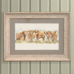 Voyage Maison Highland Cattle Framed Print in Birch