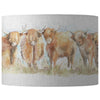 Voyage Maison Highland Cattle Eva Lamp Shade in Linen