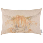  Cushions - Highland Coo  Cushion Cover Natural Voyage Maison