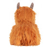 Paoletti Highland Cow Shaggy Door Stop in Orange