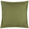 Plain Green Cushions - Holmfirth Canvas Outdoor Cushion Cover Eucalyptus Yard