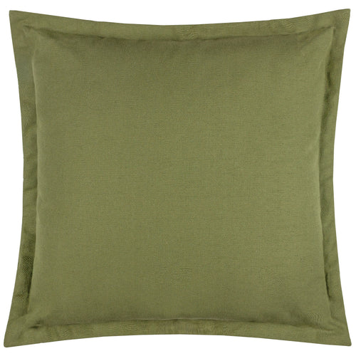 Plain Green Cushions - Holmfirth Canvas Outdoor Cushion Cover Eucalyptus Yard