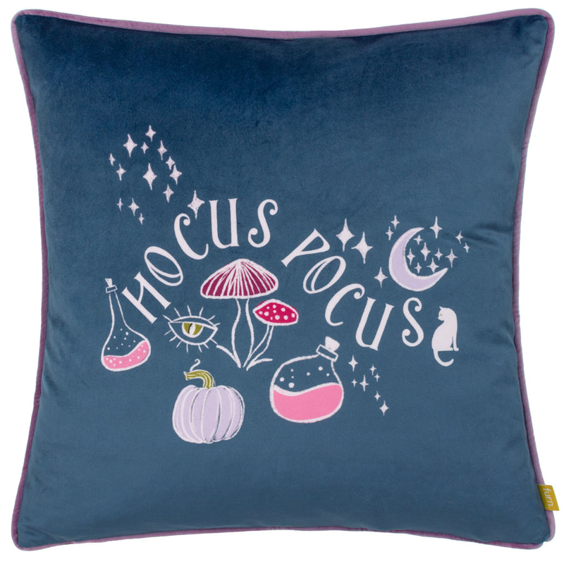 furn. Hocus Pocus Cushion Cover in Navy