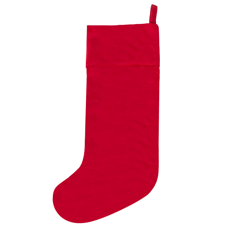  Accessories - Ho Ho Ho  Xmas Stocking Red furn.