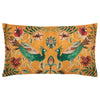 Wylder Holland Park Duo Rectangular Peacock Cushion Cover in Ochre