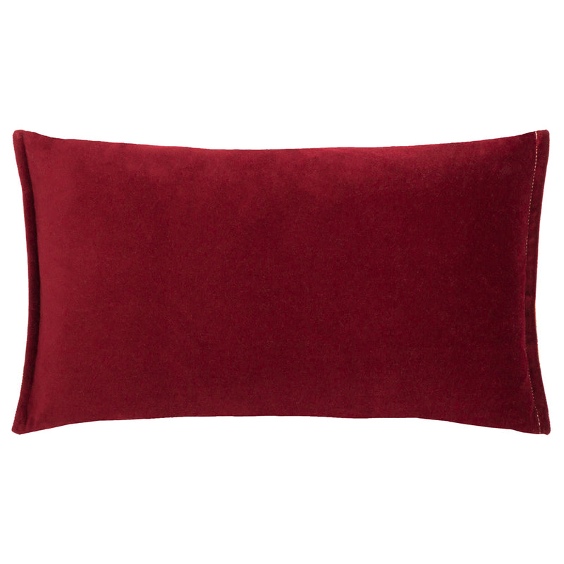 Wylder Holland Park Duo Rectangular Peacock Cushion Cover in Ochre