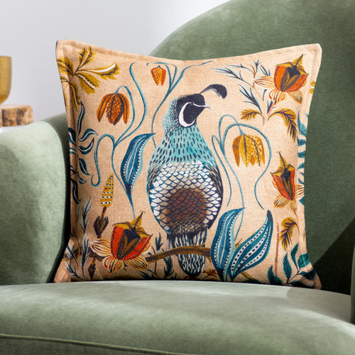 Wylder Holland Park Fritillaria Cushion Cover in Multicolour