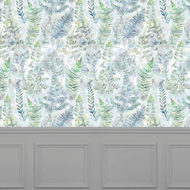 Voyage Maison Honister 1.4m Wide Width Wallpaper in Teal