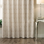 Paoletti Horto Botanical Eyelet Curtains in Natural