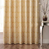 Paoletti Horto Botanical Eyelet Curtains in Ochre