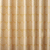 Paoletti Horto Botanical Eyelet Curtains in Ochre