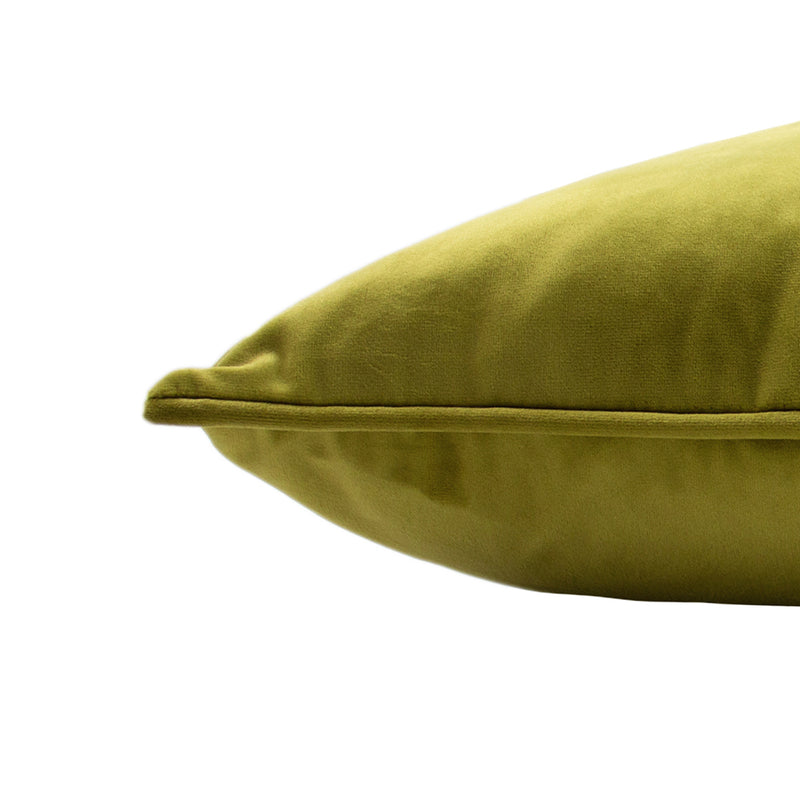 Paoletti Hortus Bee Cushion Cover in Olive