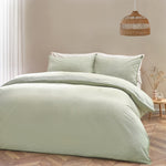 Yard Heaton Stripe Duvet Cover Set in Khaki