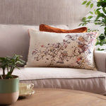 Floral Pink Cushions - Huckleberry Printed Cushion Cover Blossom Darren Woodhead