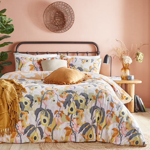 furn. Huerta Duvet Cover Set in Mango