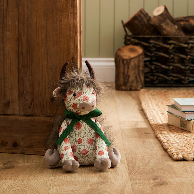  Accessories - Hugo Highland Cow Door Stop Multicolour Voyage Maison