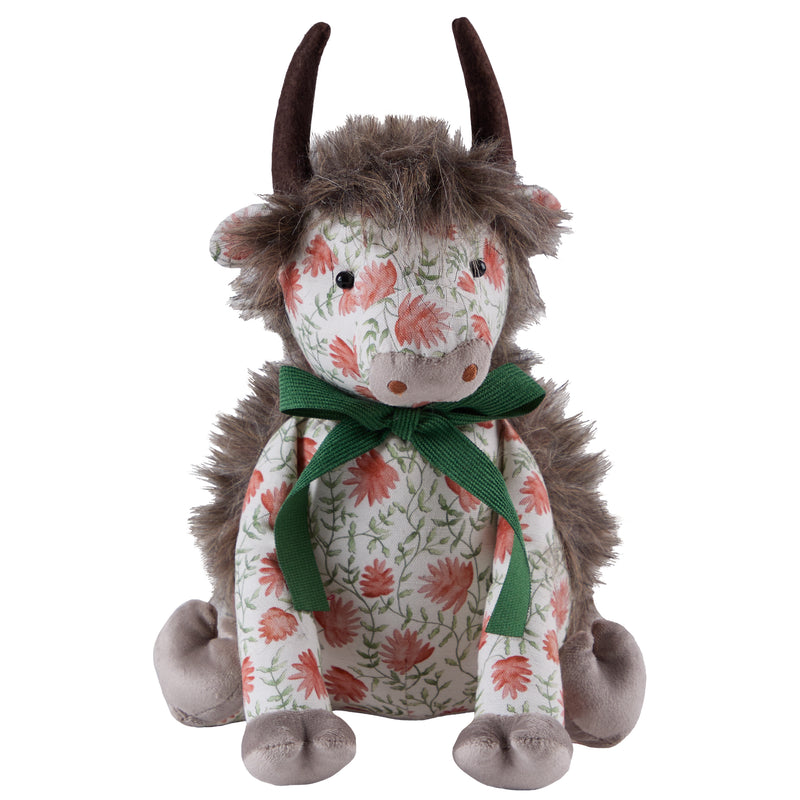  Accessories - Hugo Highland Cow Door Stop Multicolour Voyage Maison