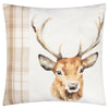 Animal Cream Cushions - Hunter Stag Stag Rectangular Cushion Cover Natural Evans Lichfield