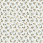 Voyage Maison Hurtling Hares Printed Oil Cloth Fabric (By The Metre) in Taupe