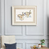 Voyage Maison Hurtling Hares Framed Print in Birch