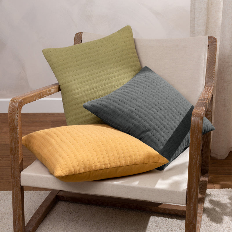 Yard Hush Cushion Cover in Dusk