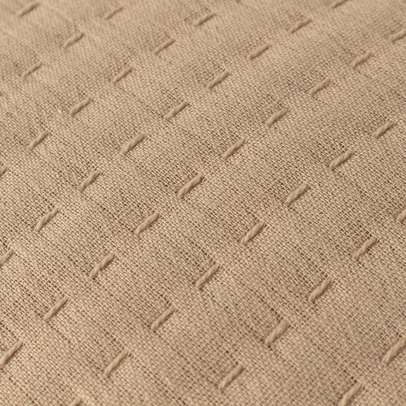 Yard Hush Cushion Cover in Taupe