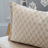  Beige Cushions - Hutton Woven Jacquard Cushion Cover Linen Sanderson