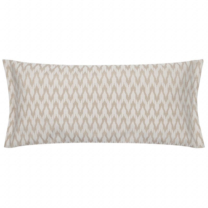  Beige Cushions - Hutton Woven Jacquard Cushion Cover Linen Sanderson