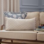  Beige Cushions - Hutton Woven Jacquard Cushion Cover Linen Sanderson