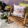 Floral Purple Cushions - Hydrangea Outdoor Polyester Filled Cushion Purple Voyage Maison